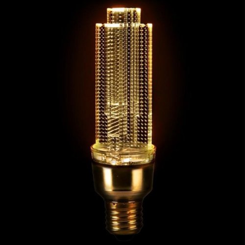 Лампа светодиодная General GLDEN-CRYSTAL-5-230-E27-2700  E27 220В 5Вт 2700К картинка 